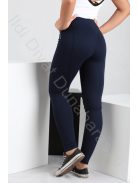 Amnesia Sötétkék Zippes Leggings