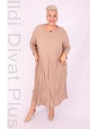 Darkwin Elena Beige Rakott Ruha