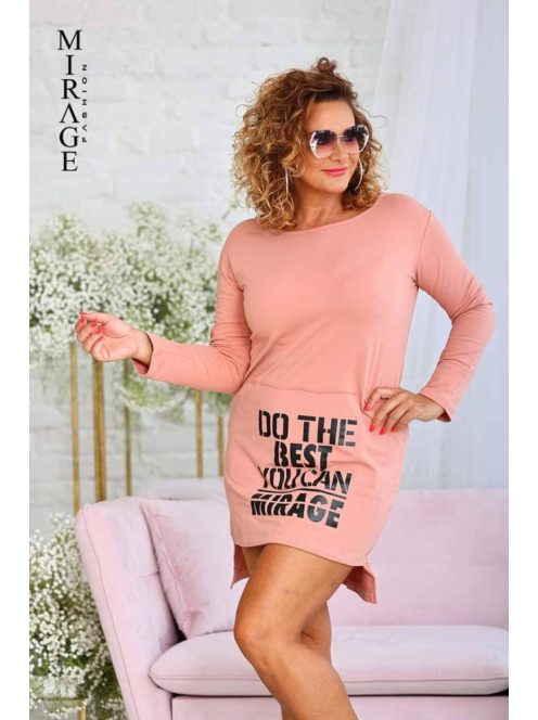 Mirage Fashion Chio Mályva Irásos Tunika