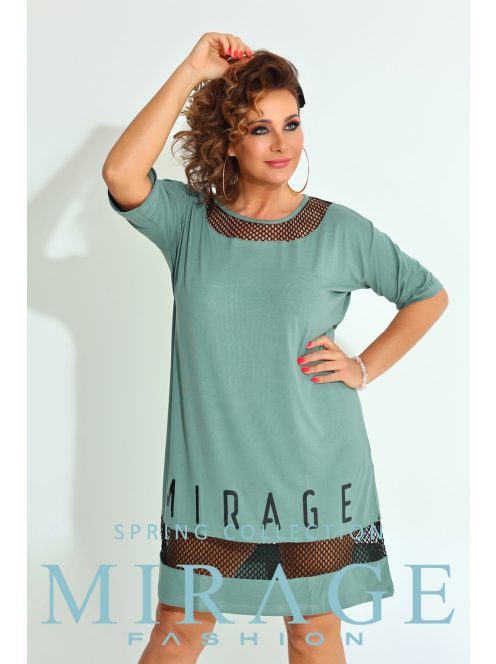 Mirage Fashion Andalúzia Zöld Tunika