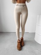 O'la Voga Beige Berry Leggings