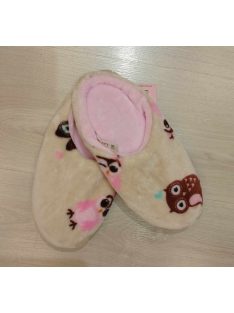 Poppy Beige-Pink Papucs