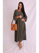 Autumn Collection Khaki Cestrina Maxi Ruha